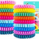 18 Pack Mosquito Repellent Bracelets with 60 Pack Mosquito Patches, DEET-Free Insect & Bug Repellent Wrist Bands for Kids & Adults Outdoor Camping Fishing Traveling