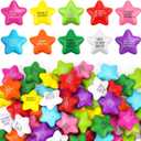 100 Pcs Stress Balls for Adults Motivational Stress Balls Bulk Colorful Foam Stress Relief Balls Hand Exercise Fidget Relief Anxiety Toys for Office Relief Employee Appreciation Gifts Party Favors