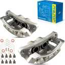 PHILTOP Brake Caliper Front Compatible with 2000-2005 Ford Excursion, 1999-2004 Ford F-250 Super Duty, 1999-2004 Ford F-350 Super Duty, 18-B4790, 18-B4791