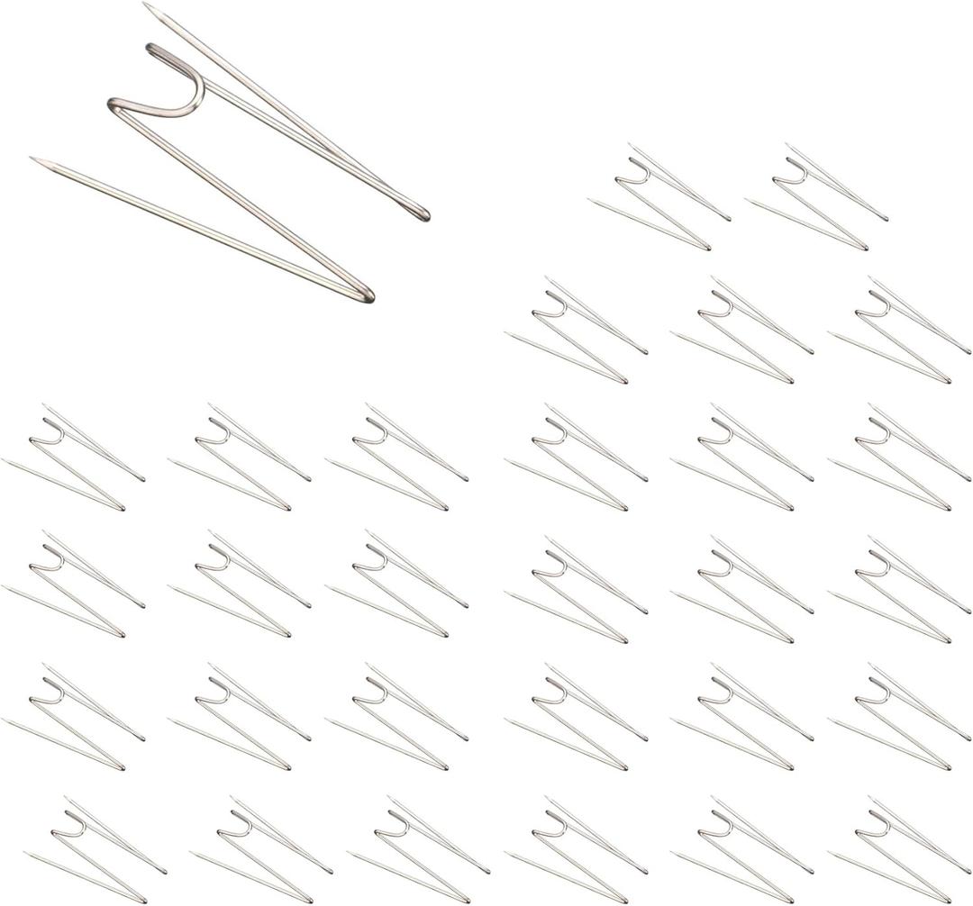 30 Pcs Fabric Panel Wall Hooks for Interior or Exterior Decor at Home, School, Office, DIY