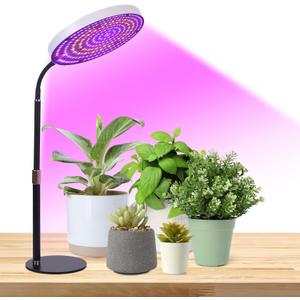 Desk Grow Light, 288 LEDs Red Blue White Full Spectrum Plant Light for Indoor Plants,3490 Lumen Indoor Grow Lamp,3 Modes for Plants Greenhouse Veg Bloom Light (15.8 inches)