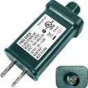 29V LED Power Supply, Christmas Tree Plug Adapter, IP44 Waterproof Class 2 Power Supply for Christmas String Light Inflatable Decorations (TS-12W29V)