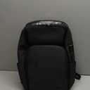 FENRUIEN 17 Inch Travel Backpack for Men, Expandable Water Resistant Computer Backpack with USB Port, Black Laptop Bag for Business/College/Work