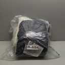 Backseat Pet Bed Mat, Truck Plaid Dog Bed for Car Back Seat, Deluxe Dog Seat Covers, Non-Slip Travel Pet Mat, Fit for Backseat Extenders and Trucks SUVs (Black&White, 24.8x54 inch)