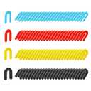 100pcs Tile Spacers, Plastic Shims for Leveling, Horseshoe Shims Spacers to Level Windows, Floors, Toilet, Indoor and Outdoor Use, 1/16, 1/8, 3/16, 1/4 inch