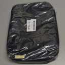 BAGSMART Toiletry Bag Travel Bag with Hanging Hook, Water-resistant Makeup Cosmetic Bag Travel Organizer for Accessories, Shampoo, Full-size Container, Toiletries (Black, Medium)