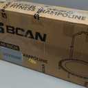 BCAN 40"/48" Mini Rebounder Trampoline for Adults with Bar, 450/550LBS Fitness Trampoline with Bungees, Adjustable Handle, Stable & Quiet, Indoor Outdoor, Whole-Body Workout & Relaxation at Home