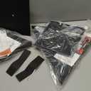 Pyle Speaker Stand Pair of Sound - Play 1 and 3 Holder, Telescoping Height Adjustable from 26 - 52 Inch, High Heavy Duty Three-point Triangle Base w/ Floor Spikes and 9 Square Platform, Black