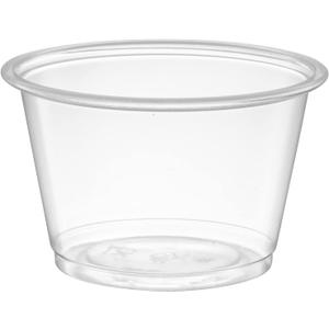 Portion Cups 5.5 Oz 12 CT And Cosmetic Mirror