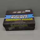 Skechers Men's Afterburn M. Fit Fashion Sneakers – Leather Upper, Memory Foam Insole, Rubber Outsole, Navy, 11.5 X-Wide