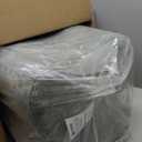 Get Set Style 14.4 Inch Flowers Shaped Ottoman,Modern Chenille Ottoman Vanity Stool for Living Room Comfortable Pouf,Stylish Sofa Foot Rest (Green)