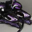 MammyGol Adjustable Inline Skates for Kids Boys Girls Youth Beginner with Light up Wheels Ages 5-8