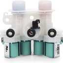 W11165546 W10758828 Washer Water Inlet Valve - Compatible with Maytag &Whirlpool Washing Machine wm0642hw wm0642hw mah7500aww, mvwb765fw0 mvw6230hw2 Replace#w11096267