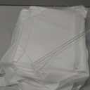 Adjustable Closet Shelf Dividers 8 Pack - Acrylic Vertical Organizer for Cabinets, Kitchen, Pantry (Clear)