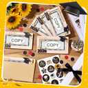 6 Set Graduation Money Holder 2026 Wooden Money Holder with Envelope Class of 2026 Congrat Grad Card Sleeve for Seniors High School College Graduation Gift Cash Box for Party Supplies(Black)