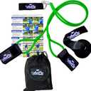 Arm Pro Bands Baseball Softball Resistance Training Bands - Arm Strength, Pitching and Conditioning Equipment, Anchor Strap, Door Mount (Green (Youth/Ages 12 & Under))