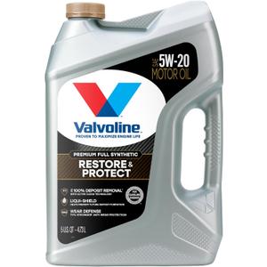 Valvoline Restore & Protect Full Synthetic 5W-20 Motor Oil 5 Quart