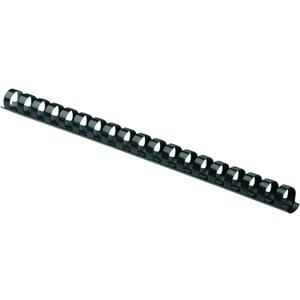 Fellowes Binding Combs Plastic Black 5/8 Inch 25 Pack (52324)