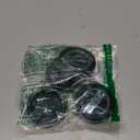 4PCS Wheel Center Caps for Nissan, 54mm/2.12" Car Wheel Hub Caps ABS Rim Center Hub Cover (Black)