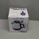 Chefman 1L Electric Tea Kettle with LED Lights, Automatic Shut Off, Removable Lid, Boil-Dry Protection, Hot Water Electric Kettle Water Boiler, Electric Kettles for Boiling Water