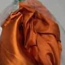 Homiest 4pcs Satin Sheets Set Luxury Silky Satin Bedding Set with Deep Pocket, 1 Fitted Sheet + 1 Flat Sheet + 2 Pillowcases (King Size, Burnt Orange)