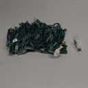 PREXTEX 100 Count Clear Christmas Lights - 20 ft Ultra Bright String Lights with Green Wire for Indoor and Outdoor Use, Christmas Trees, Holidays, Patios and Garden