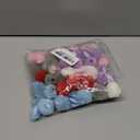 30 Pcs Mini Plush Easter Bunny Animals, Miniature Stuffed Rabbit, Soft Tiny Stuffed Animals Easter Bunnies Plush Rabbit for Easter Basket Stuffers, DIY Hair Clips