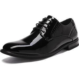 Bruno Marc Brogue Dress Padded Comfort Non-Slip Stable Sole Regular/Wide Fit, Ideal for Offices, Weddings, Parties & Daily Wear, Size 9