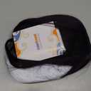 ColorGround Short Black Purple Cosplay Wig with 2 Buns for Halloween Party CostumeSmall Size