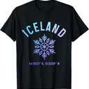 Iceland Reykjavik Vintage Icelandic Souvenir T-Shirt Small