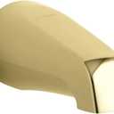 KOHLER Coralais Slipfit Spout/Non-Div (.5, Vibrant Polished Brass)