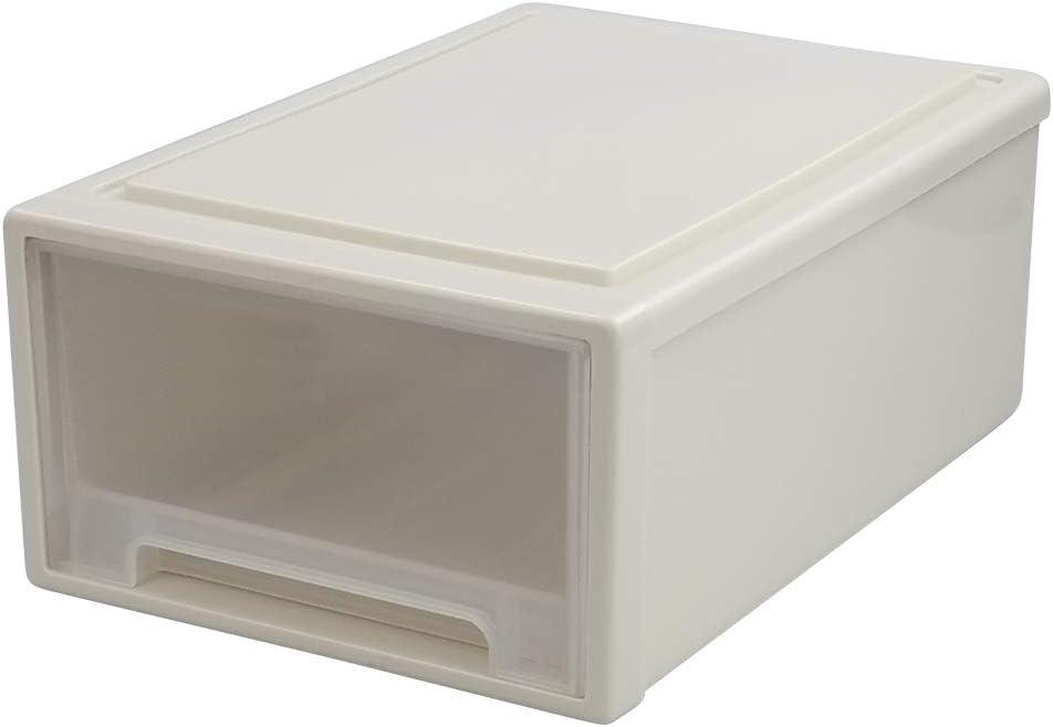 12 Quart Stacking Drawer, 1 Pack Stackable Desktop Drawers Plastic