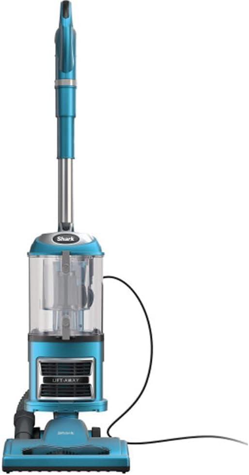 Shark NV380 Navigator Lift-Away Deluxe Upright Vacuum with Large Dust Cup Capacity, Swivel Steering, Upholstery Tool & Crevice Tool, Teal 