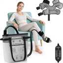 Cold Therapy Machine, Programmable Ice Machine for Ankle After Surgery, Portable Ankle Replacement Recovery System, Cryotherapy Pain Relief w/Compression Pad for Elbow