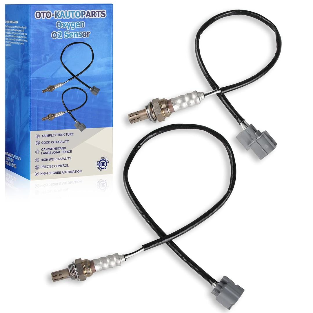 Oxygen O2 Sensor Compatible with Honda Accord 2002 2001 2000 3.0L 2001-2003 Acura CL TL 3.2L Upstream Downstream O2 Sensor 234-4727 X1 234-4621 X1 02 Sensor