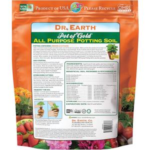 Dr. Earth Pot of Gold All Purpose Potting Soil 8 qt