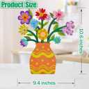 geesfayan Diamond Art Kits for Adults, DIY Vase Diamond Art, Diamond Painting Kit, Ideal Desktop Ornaments & Thoughtful Female Gifts