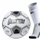 Franklin Size 3 Soccer Starter Set - Youth - White/Black