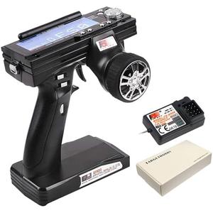 Targethobby Flysky FS-GT3B Rc Transmitter & FS-GR3E Receiver, 2.4Ghz 3 Channel Rc Car Remote Controller and Receiver