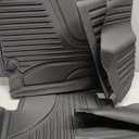 Floor Mats for Mercedes-Benz C300 2015-2021: AOMSAZTO All Weather Floor Mats for Mercedes Benz C Class Sedan Only 1st and 2nd Row