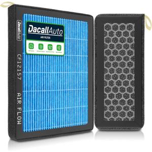 CF12157 Activated Carbon Beads Cabin Air Filter fit for Toyota Camry/Corolla/Highlander/Prius/ Rav4/Sienna, for Lexus ES350/ RX350, for Mazda, for Subaru
