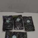 Double Couple 4 Pairs Copper Compression Socks for Men Women 20-30 mmHg Knee High Stockings, L/XL