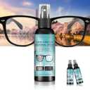 2pcs-Lens Scratch Removal Spray,scratch remover for sunglasses, Lens Scratch Remover, Glasses Lens Cleaning Spray for Sunglasses Screen Cleaning Tool(100ml)