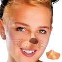 Libima 1 Pcs Christmas Costume Latex Mouse Nose Christmas Latex Prosthetic Faux Mouse Nose Costume for Face Skin (M)