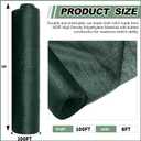 90% Shade Cloth 6 x 100 ft Green Shade Cloth Roll for Covering Garden Mesh UV Resistant Net with Ties for Patio Outdoor Greenhouse Fence Flower Plant Cover Canopy