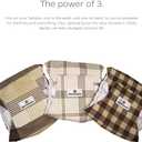 Pet Parents Washable Belly Bands for Male Dogs (3pack) + Extendrs of Durable Dog Diapers Male, Premium Male Dog Diapers & Dog Wraps (X-Large, Oxford)