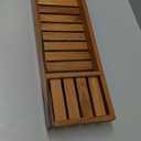 VaeFae Teak Bathtub Tray, Wooden Bath Caddy for Bathtub, Bath Tub Wood Table for Tub (33.8" x 6" x 1.8")