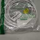 Weather Stripping Door Seal Self Adhesive Weather Strip Silicone D Shaped Door Seal Strip for Door Frame/Window Seal, 20FT, White Color (3/8" W  5/16" T)