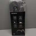 KEGOUU Oven Mitts and Pot Holders 6pcs Set, Kitchen Oven Glove High Heat Resistant 500 Degree Extra Long Oven Mitts and Potholder with Non-Slip Silicone Surface for Cooking (Grey) 