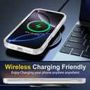 2 x SPIDERCASE Designed for iPhone 16 Pro Case, [12 FT Military Grade Protection] 2 Pack [Tempered Glass Screen Protectors] Heavy Duty Shockproof Phone Case,Matte Clear